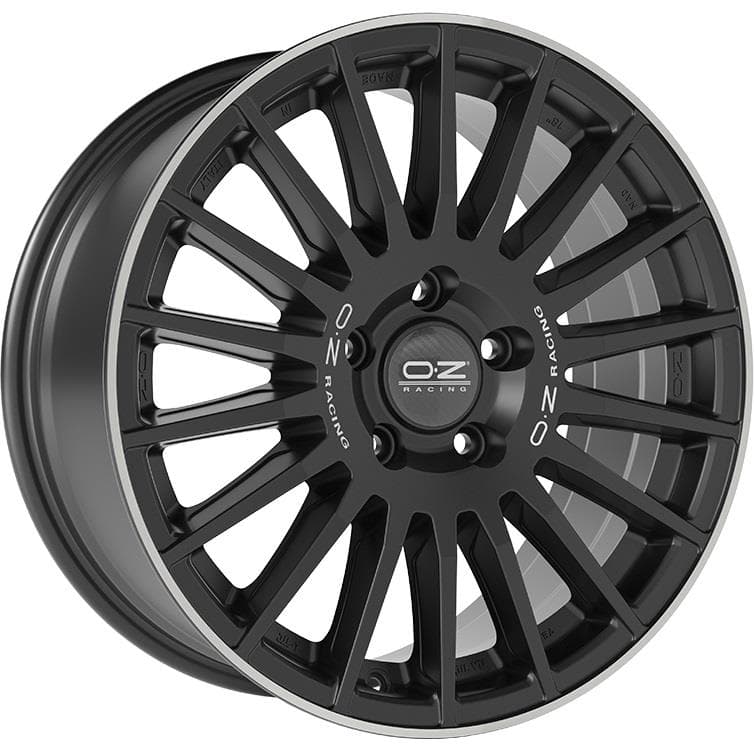 OZ Racing Rally Desert 8x18 6x139.7 ET45 CB95.1 Matt Black Silver Let. Diamond Lip