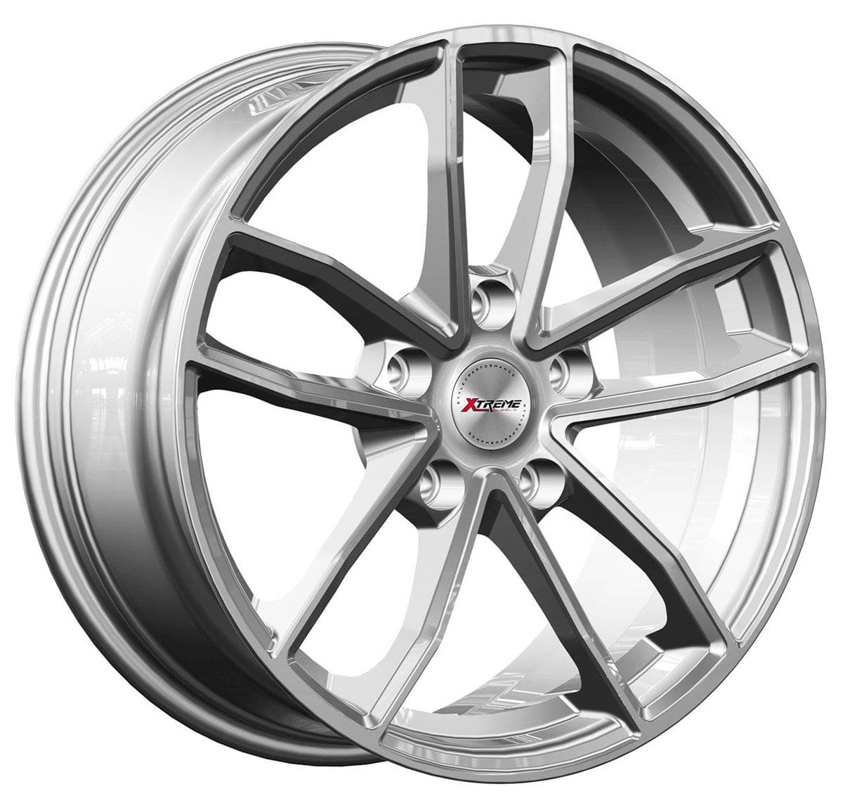 Xtreme PX1 7.5x18 5x112 ET23 CB66.6 Silver