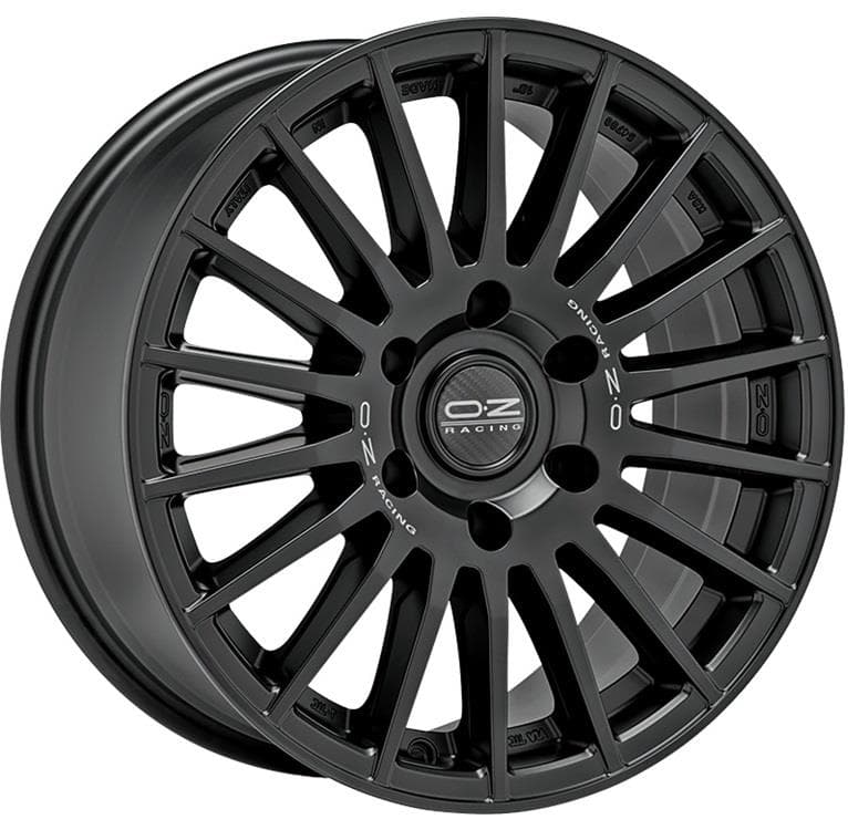 OZ Racing Rally Desert Matt Black Silver Lettering 6H 8x18 6x139.7 ET45 CB95.1
