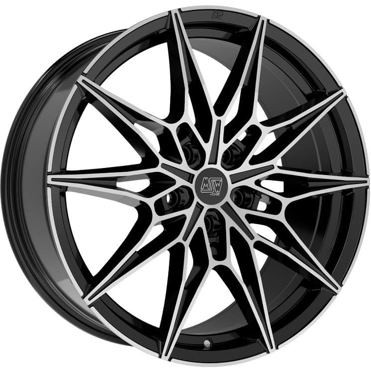 MSW 75 9x20 5x112 ET35 CB73.1 Gloss Black Full Polished