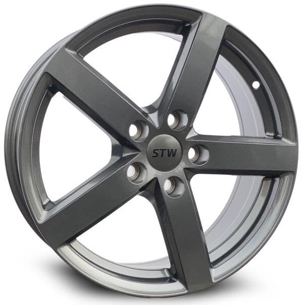 STW City 7x17 5x114.3 ET38 CB67.1 Dark Anthracite