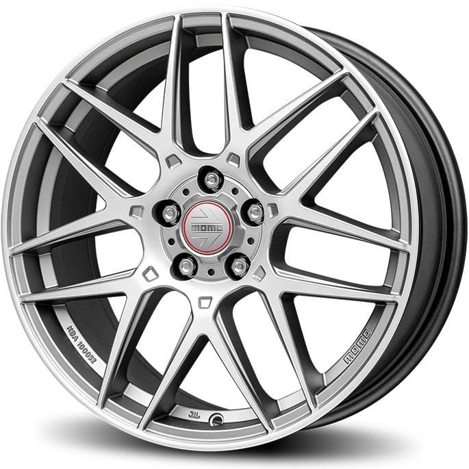 Momo Competizione 8x19 5x112 ET45 CB72.3 Titan-Silver Polished