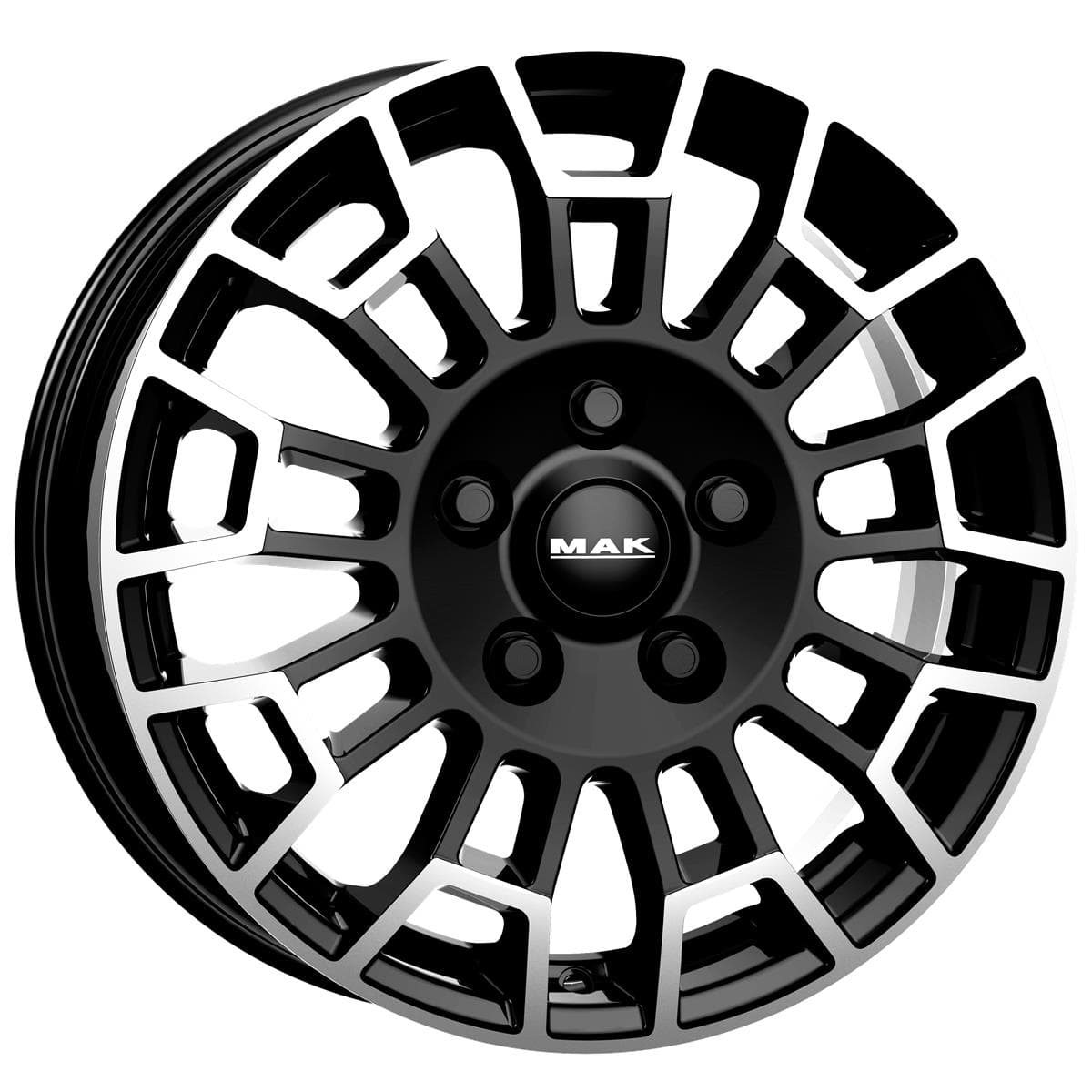 MAK Nomad 7x17 6x120 ET50 CB74.5 Black Mirror