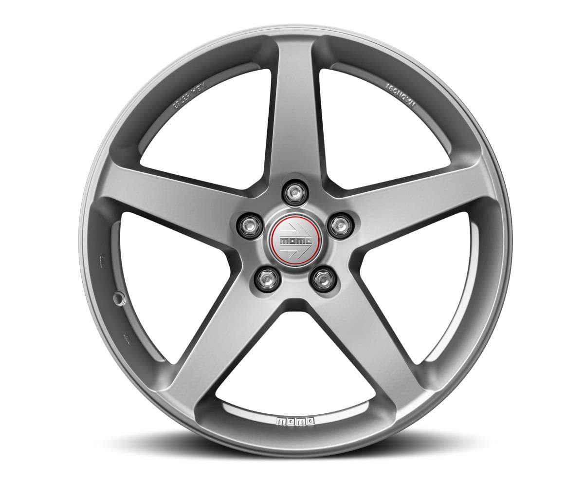 Momo Five 8.5x19 5x120 ET35 CB72.6 Titan-Silver