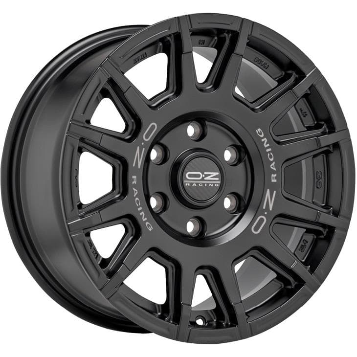 OZ Racing Rally Legend 8x17 6x120 ET35 CB74.5 Matt Black + Dark Lettering