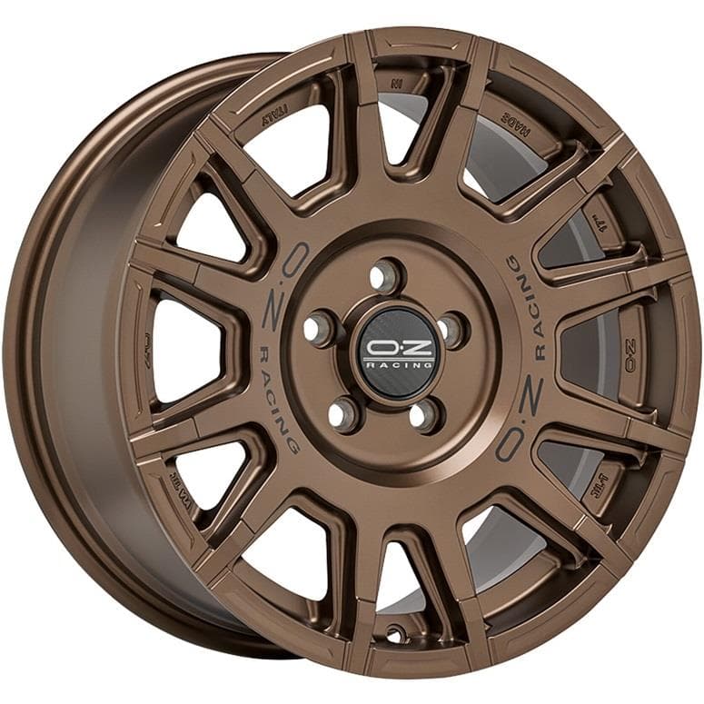 OZ Racing RALLY LEGEND 8x17 6x120 ET35 CB74.5 Matt Bronze + Black Lettering