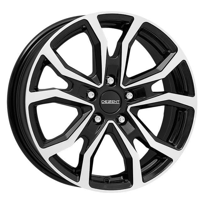 Dezent TV-Trailer dark 6x14 5x112 ET30 CB66.6 Black/polished