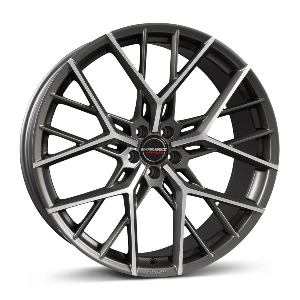 Borbet BY 8x18 5x108 ET45 CB72.6 titan polished matt