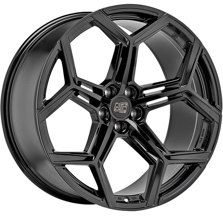 MSW 53 10.5x22 5x112 ET19 CB66.6 Gloss Black