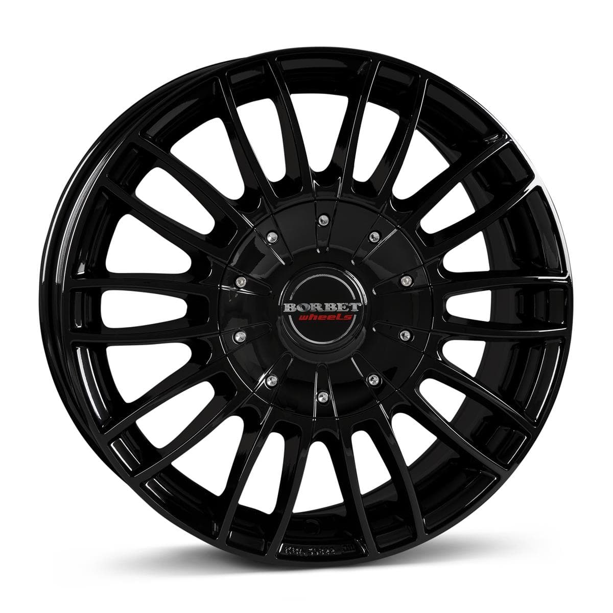 Borbet CW3 7.5x17 6x120 ET45 CB74.5 black glossy