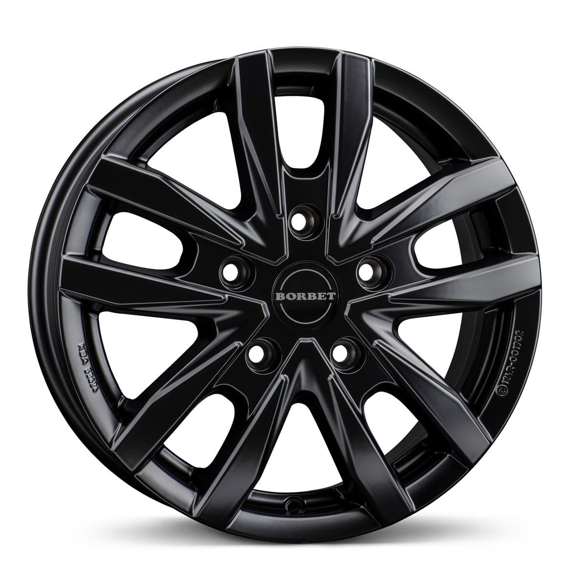 Borbet CW5 6.5x16 5x120 ET60 CB65.1 Black matt