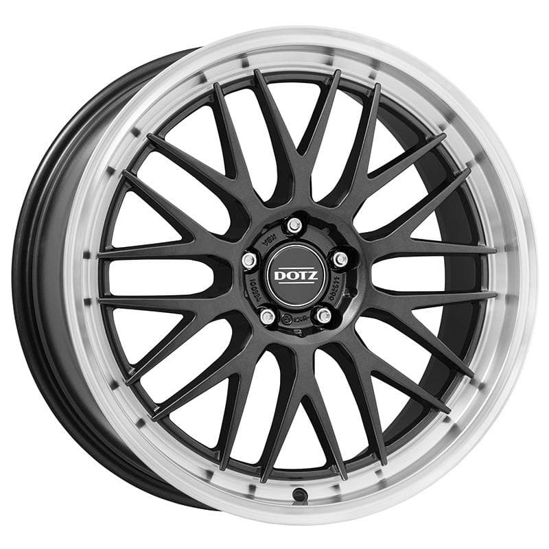 Dotz Bilbao dark 8x17 5x112 ET46 CB57.1 Gunmetal/polished lip