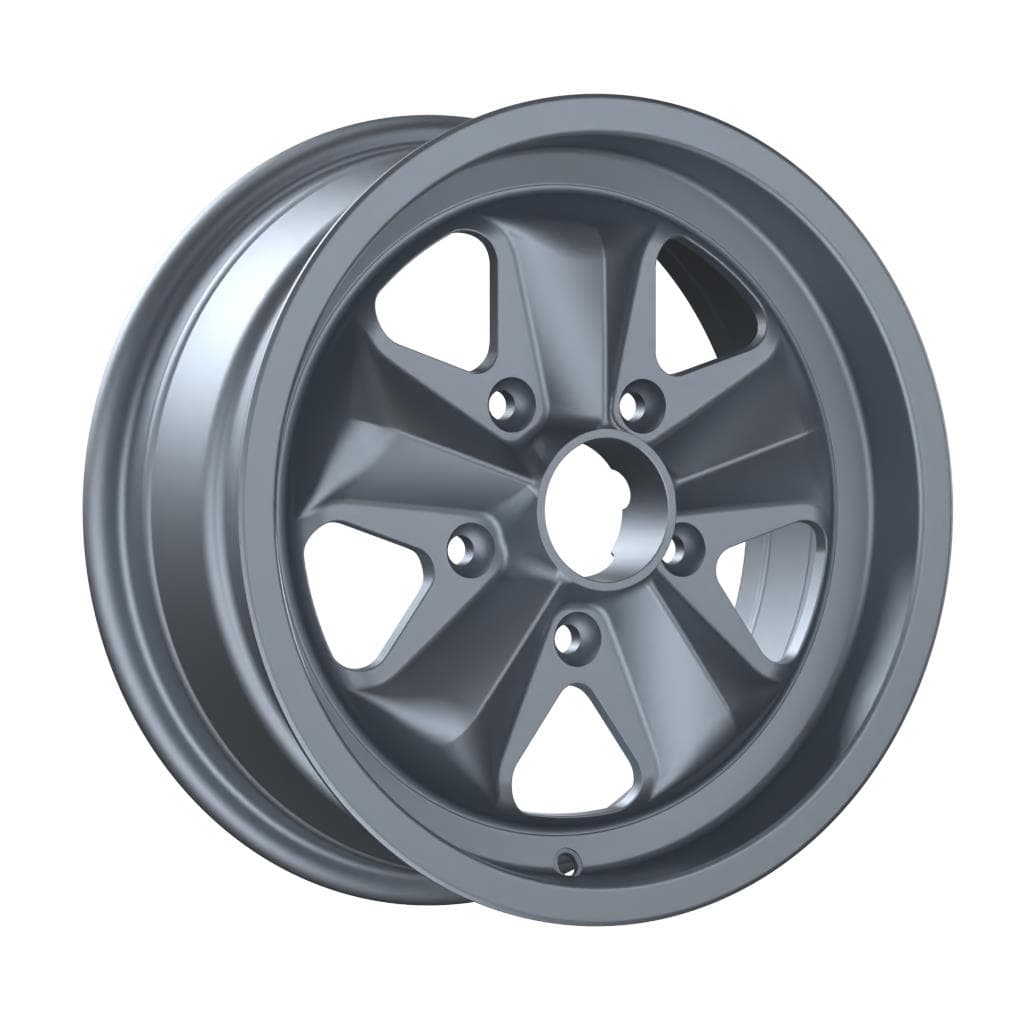 Classic HF15 6x15 5x130 ET36 CB71.6 Matt Silver Machined Lip