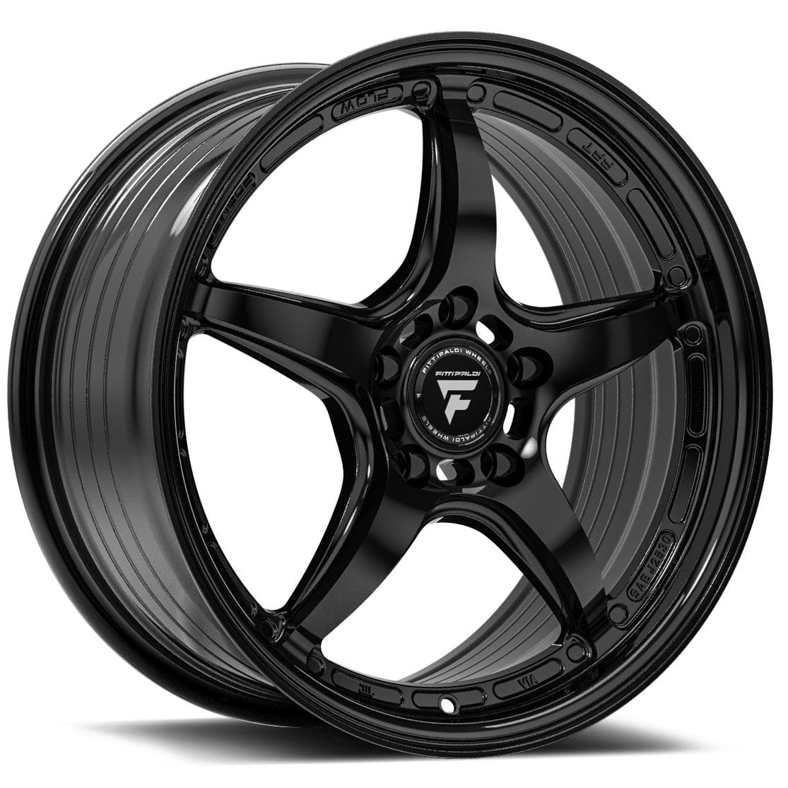 Fittipaldi FS367 8x17 5x114.3 ET35 CB73.1 Glossy Black