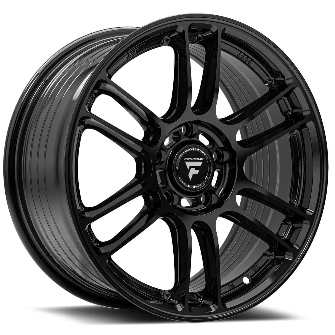 Fittipaldi FS368 8x17 5x100 ET35 CB73.1 Glossy Black