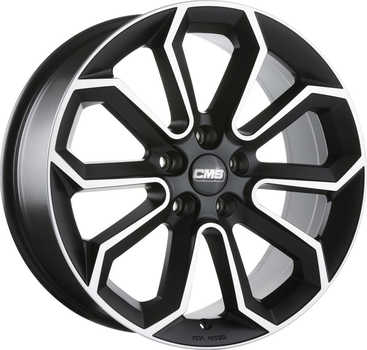 CMS C20 8x18 5x112 ET35 CB66.6 Diamond Black Matt