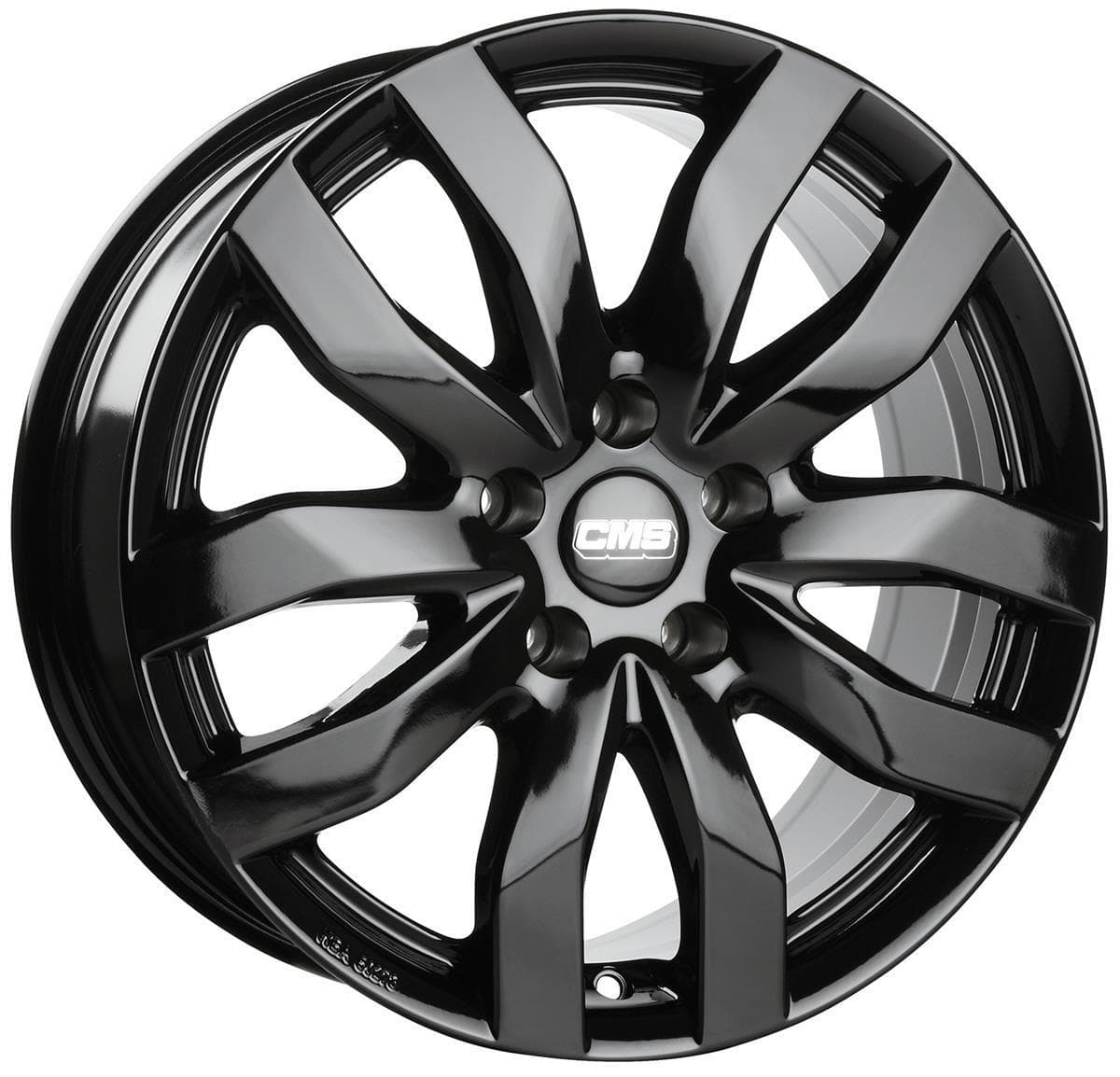CMS C22 6x15 5x100 ET45 CB54.1 Complete Black Gloss