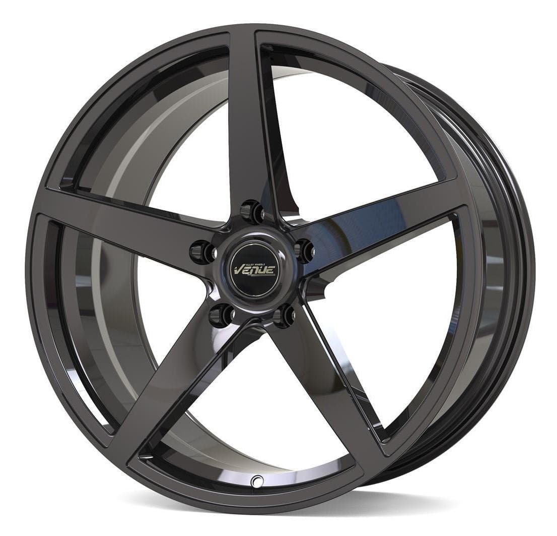 Venue Evo5 9x20 5x120 ET35 CB72.6 Gloss Black
