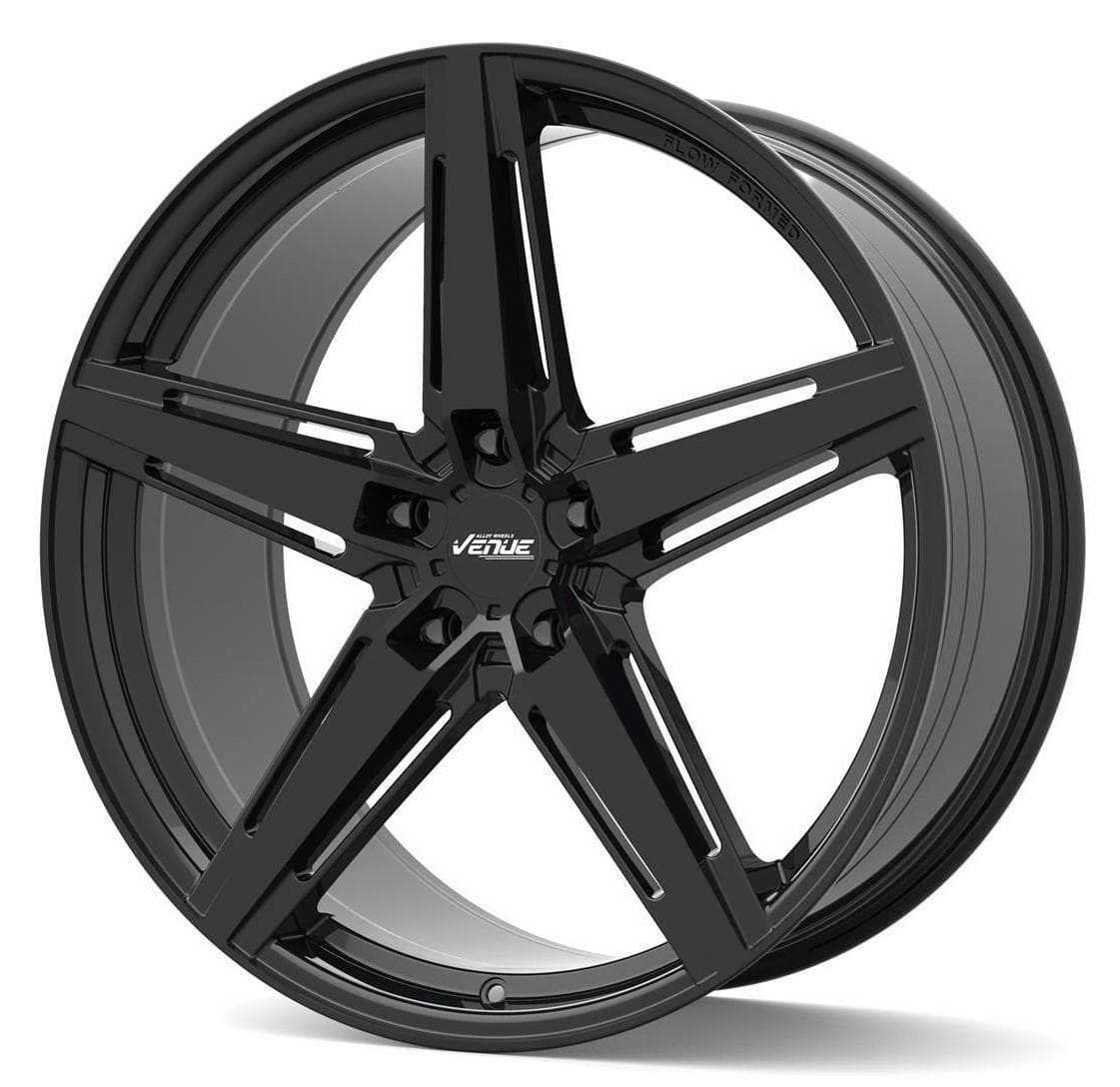 Venue Nord5 8.5x20 5x112 ET40 CB66.6 Gloss Black