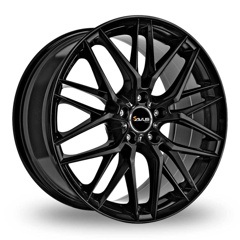 Avus AF19 7.5x17 5x112 ET42 CB66.5 Black