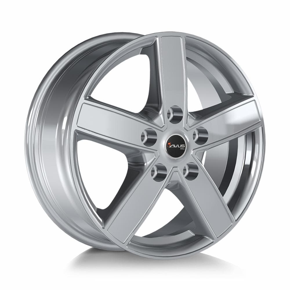 Avus AC-V51 7x17 5x108 ET45 CB65.1 Hyper Silver