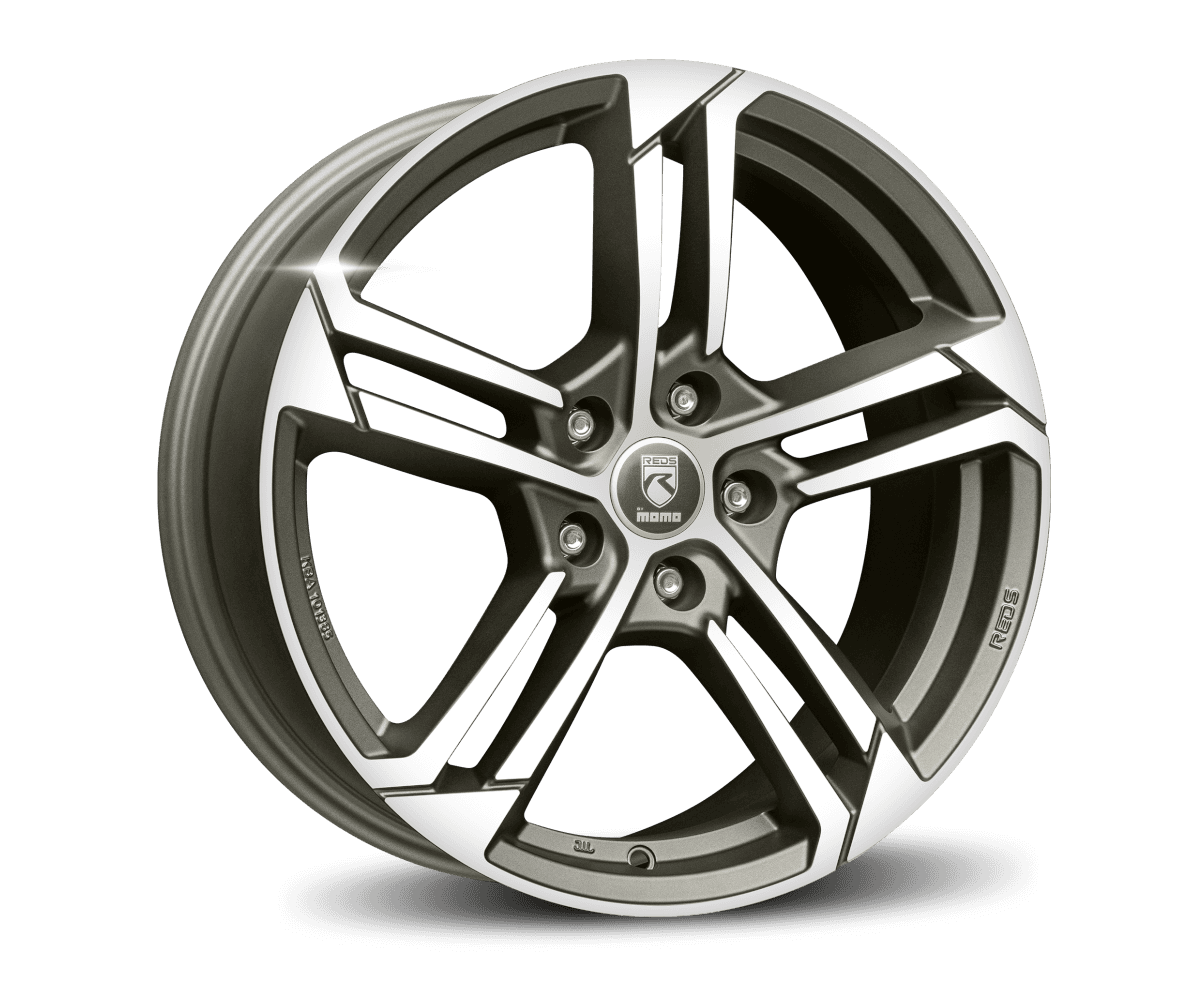 Reds Twist Graphite Matt Polished 7x17 5x100 ET38 CB72.3