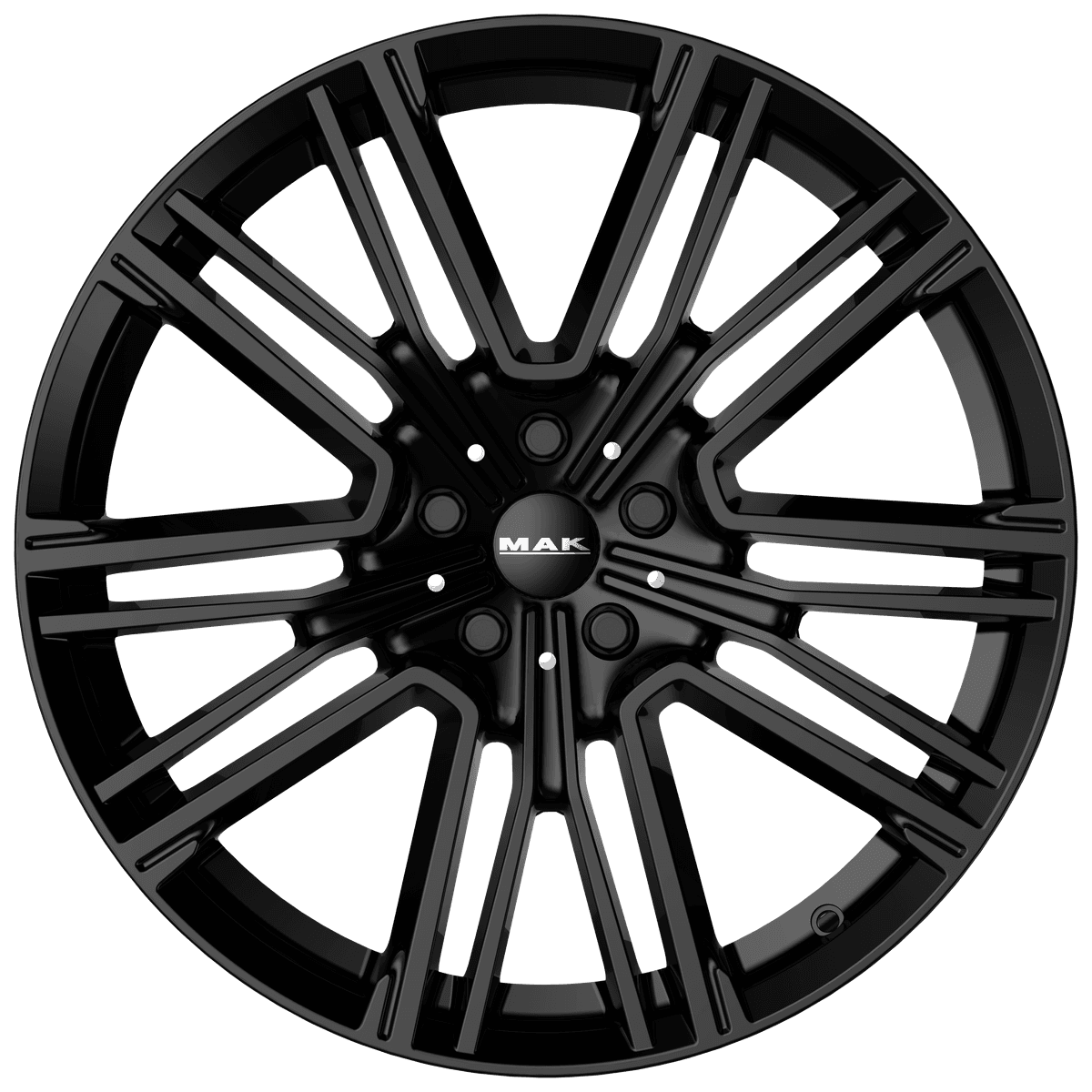 MAK Kult-D 10x20 5x132 ET27 CB66.6 Gloss Black