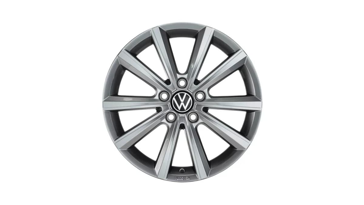 OE Volkswagen 5NA071497A8Z8 6.5x17 5x112 ET38 CB57.1 Silver