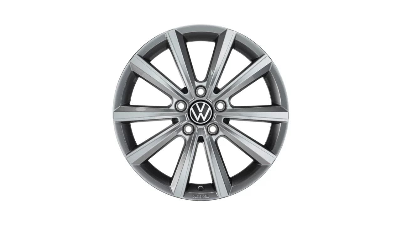 OE Volkswagen 5NA071497A8Z8 6.5x17 5x112 ET38 CB57.1 Silver