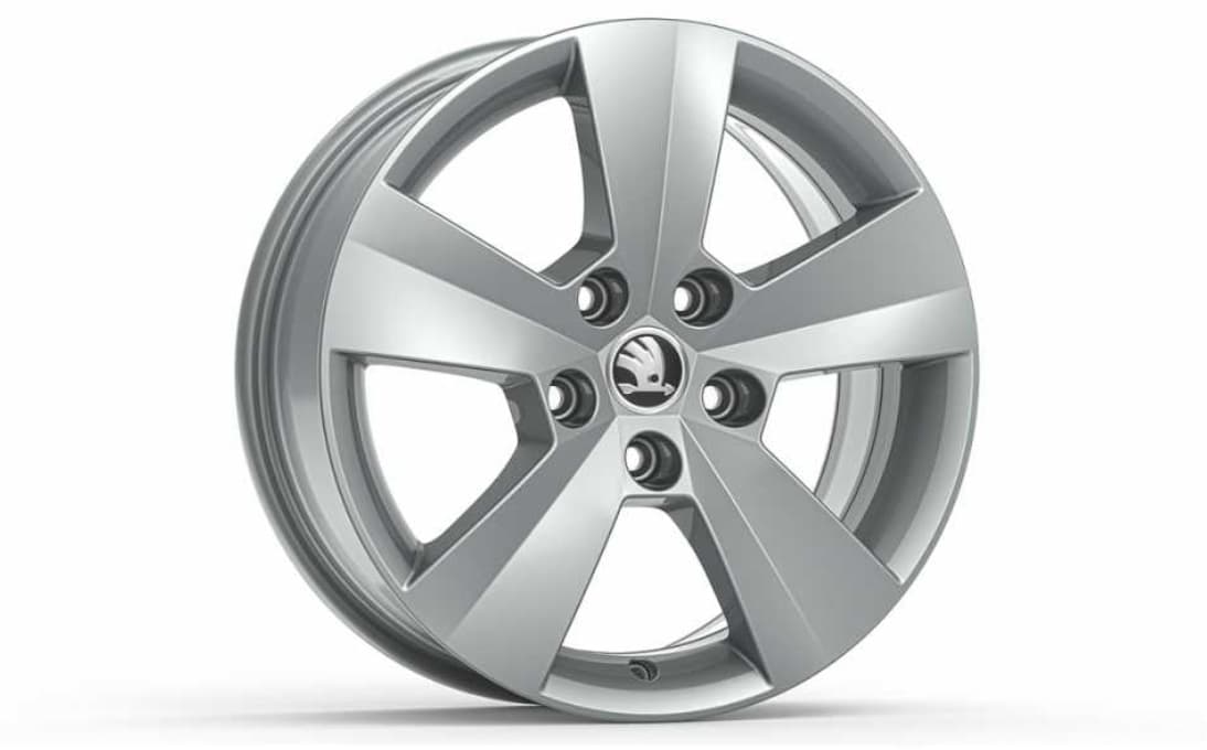 OE Skoda 3V00714968Z8 6.5x16 5x112 ET41 CB57.1 Silver
