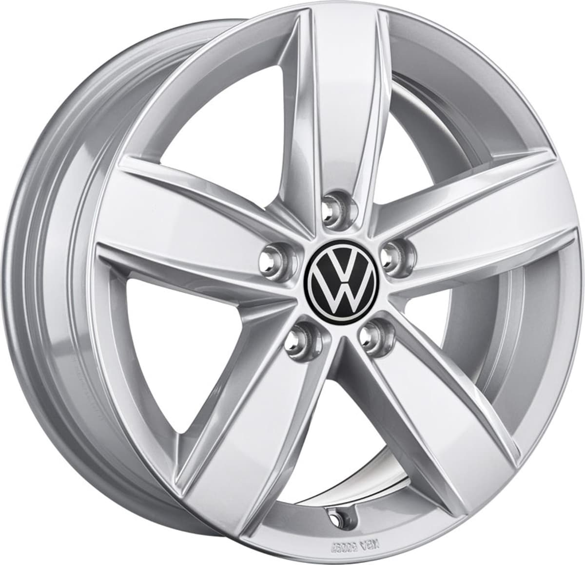 OE Volkswagen 5NA0714978Z8 6.5x17 5x112 ET38 CB57.1 Silver