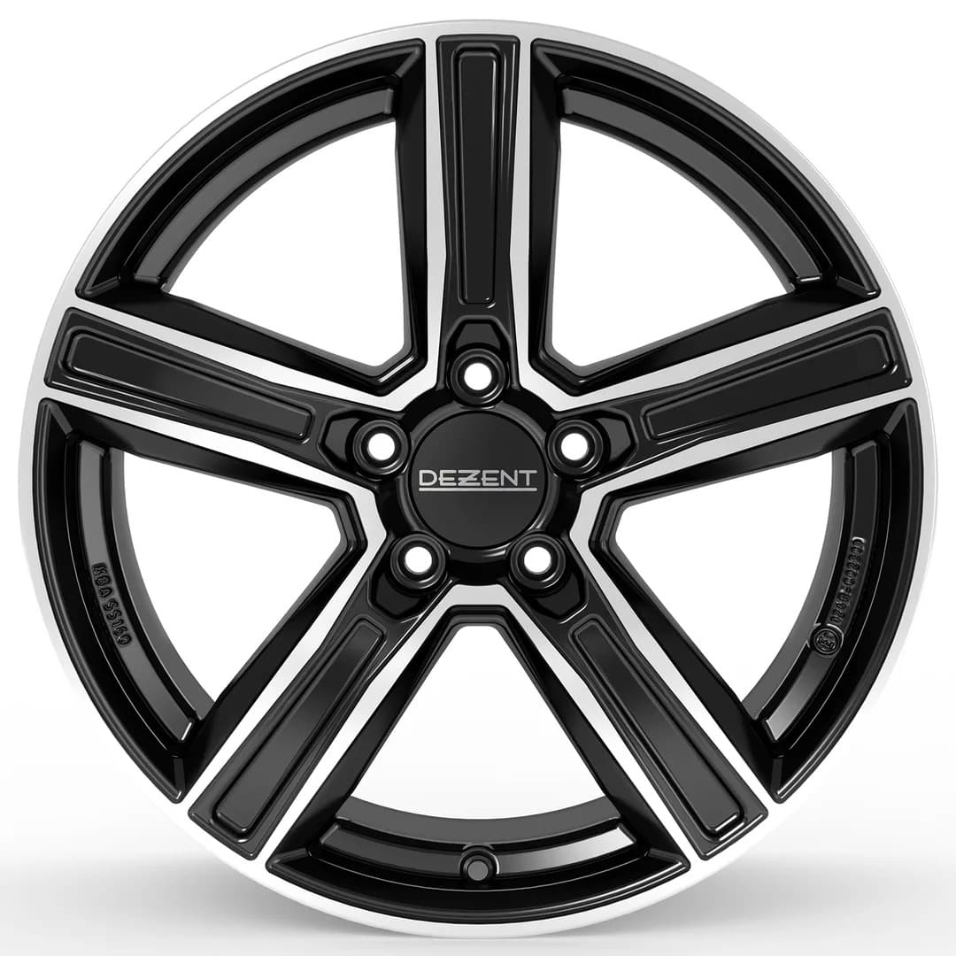 Dezent KG dark 6.5x18 5x114.3 ET32 CB66.1 Black/polished
