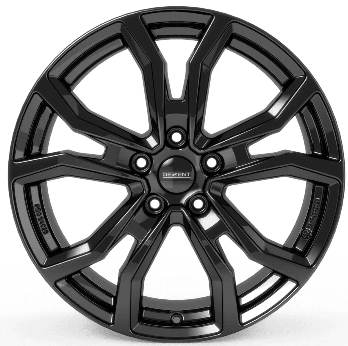 Dezent TV 8.5x20 5x114.3 ET54 CB67.1 Black