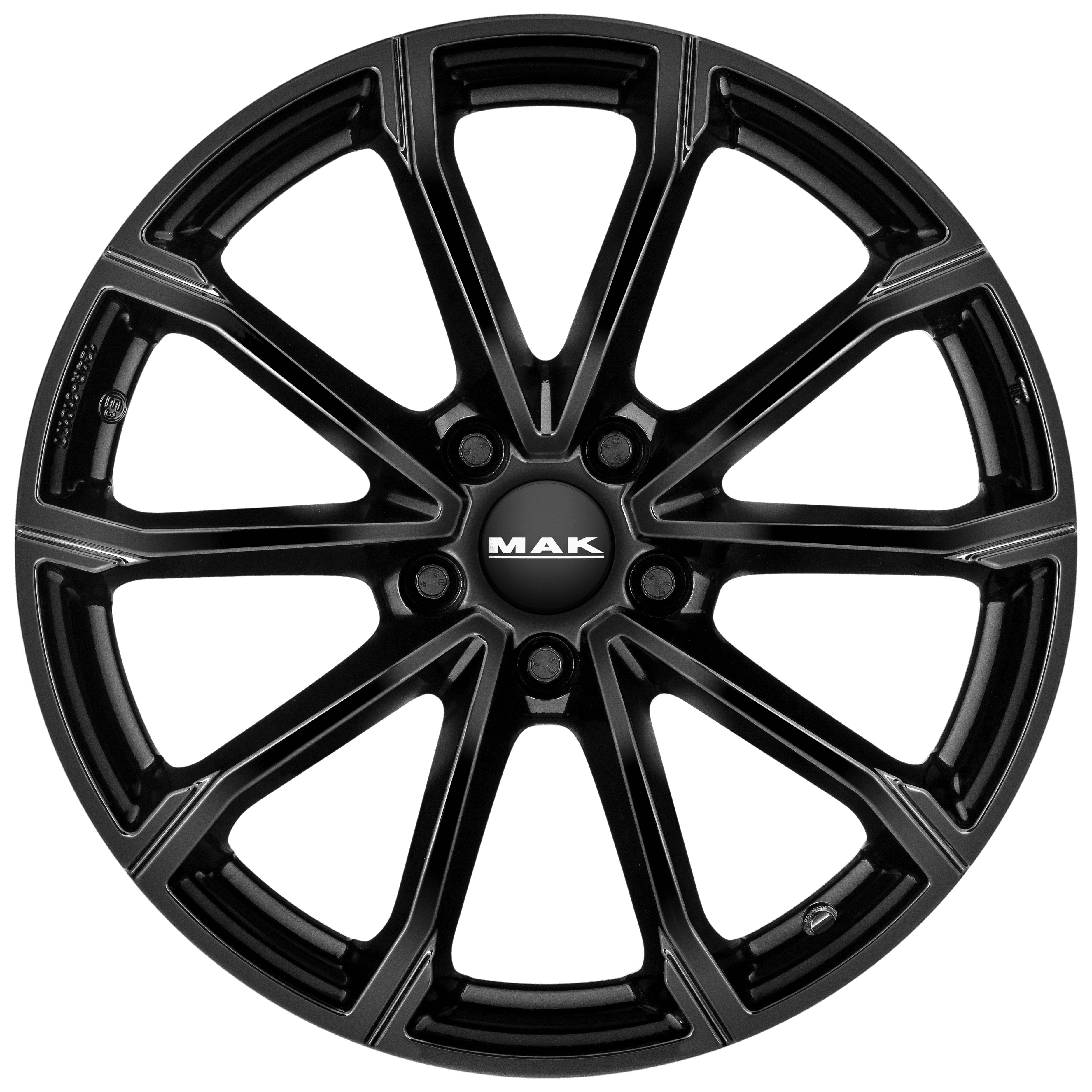 MAK Davinci 6.5x16 4x108 ET32 CB65.1 Gloss Black