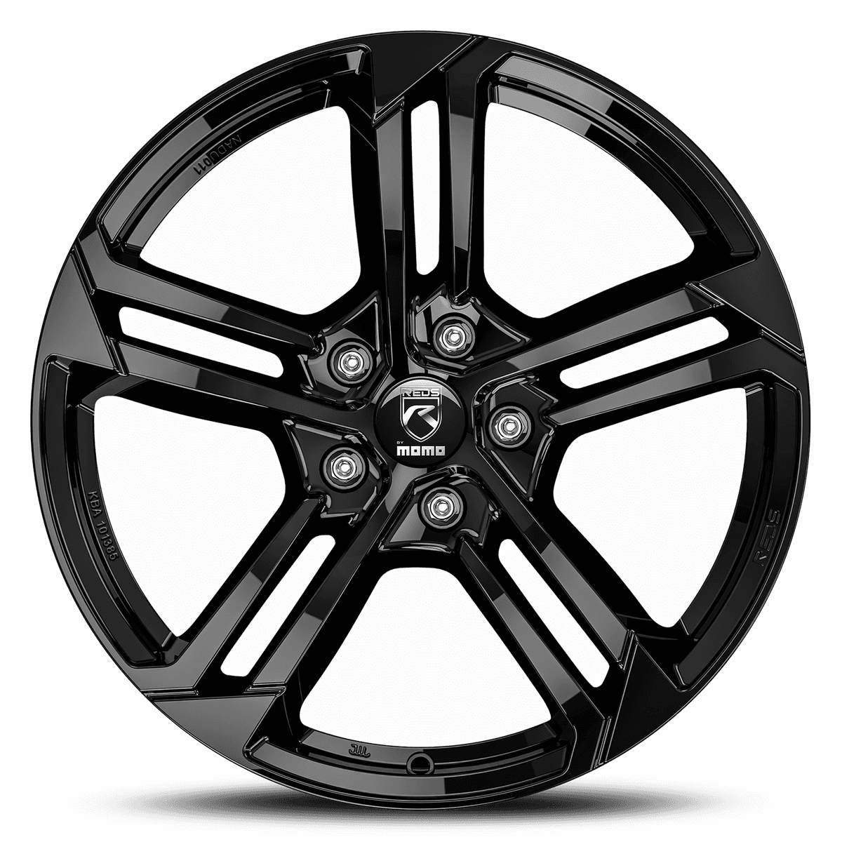 Reds Twist 7x17 5x112 ET40 CB72.3 Glossy Black