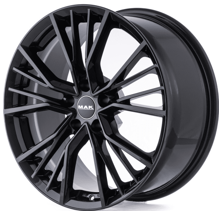 MAK Union 8x18 5x112 ET38 CB66.6 Gloss Black