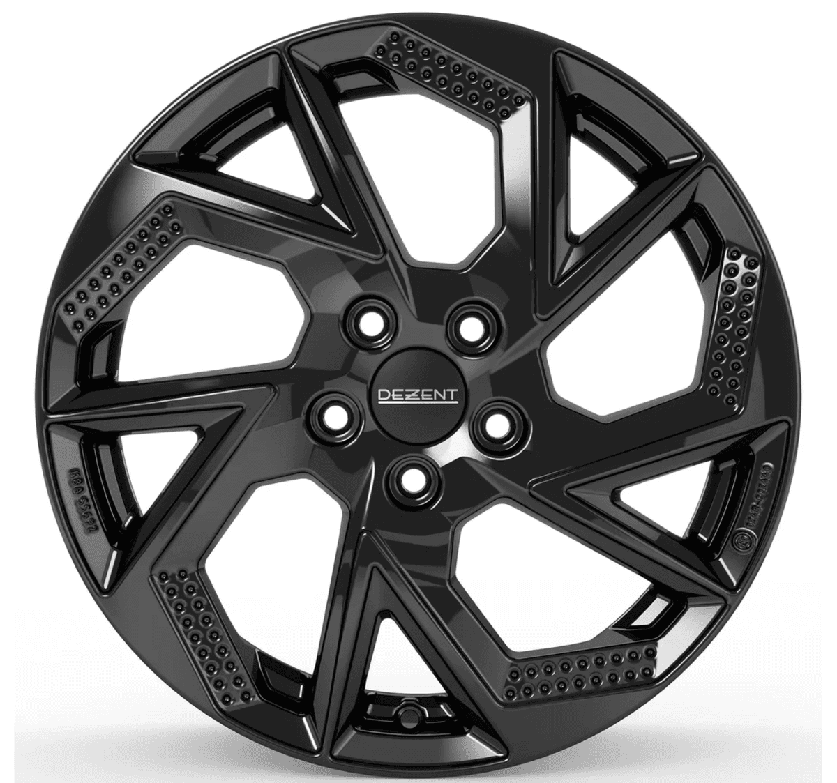 Dezent AP 6.5x16 5x114.3 ET45 CB67.1 Black