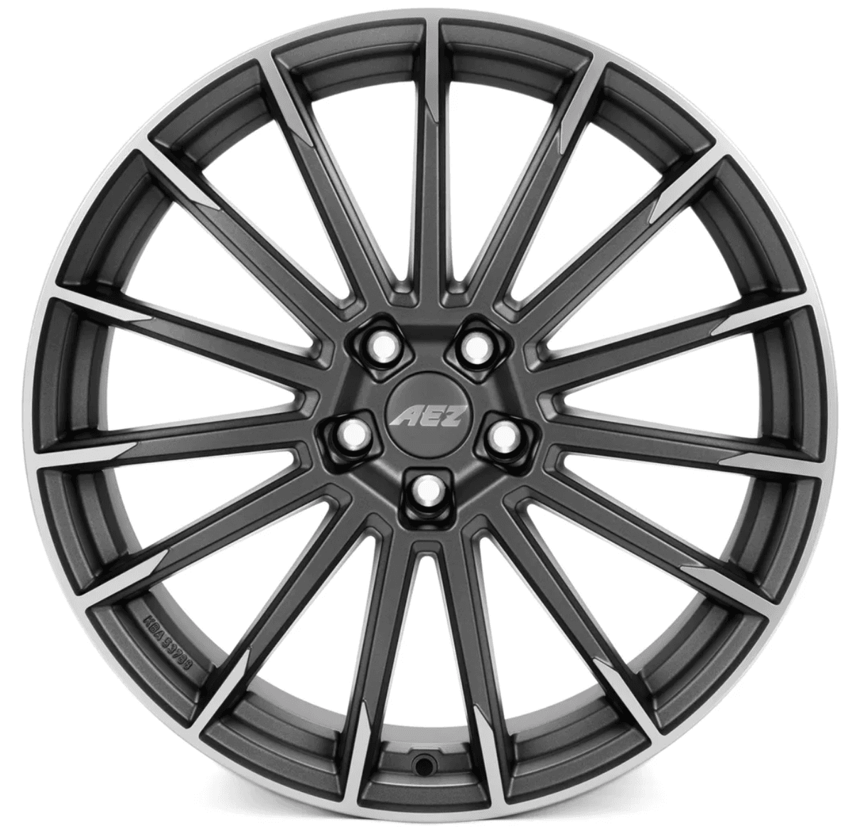 AEZ Atlanta 7.5x17 5x112 ET40 CB70.1 Graphite matt/polished