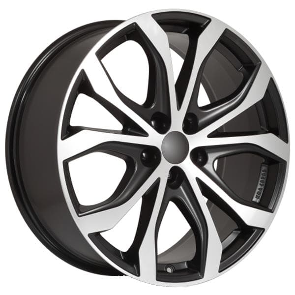 Alutec W10X 8x18 5x114.3 ET40 CB70.1 racing-black frontpolished