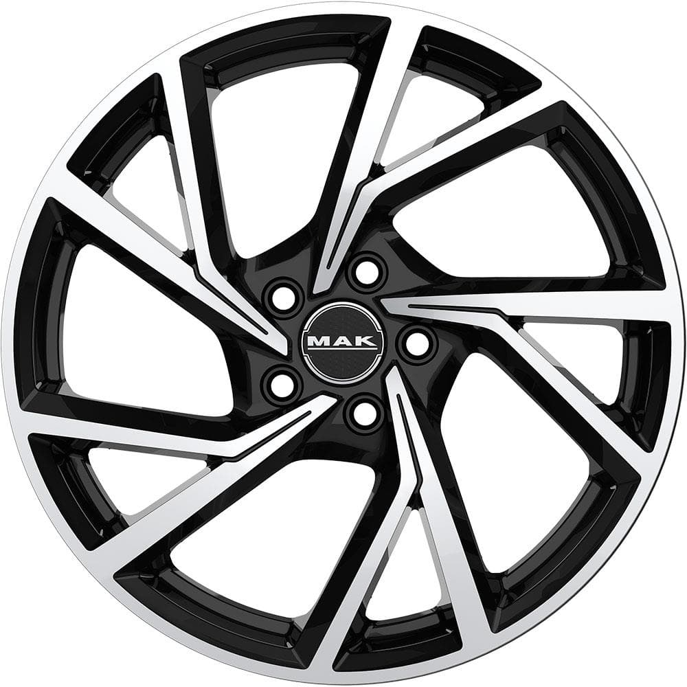 MAK Kassel 7.5x18 5x114.3 ET38 CB76 Black Mirror