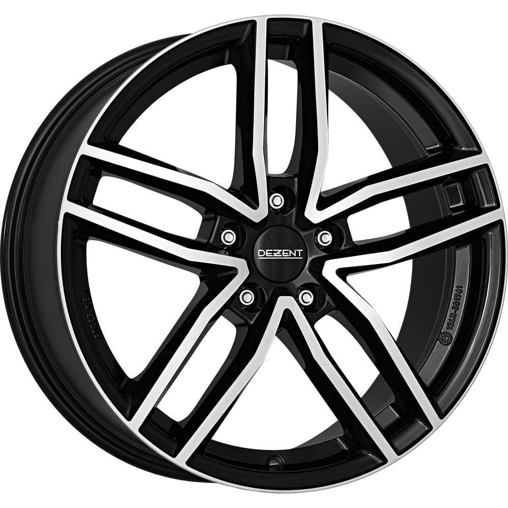 Dezent TR dark 7x17 5x100 ET35 CB57.1 Black/polished