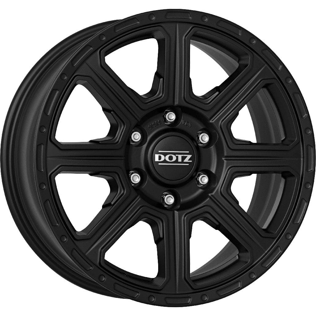 Dotz Kalahari 8x18 6x139.7 ET20 CB106.1 Black matt