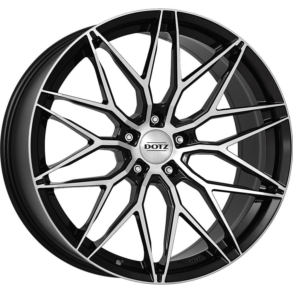 Dotz Suzuka dark 9x20 5x112 ET40 CB70.1 Black/polished