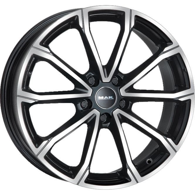 MAK Davinci 6x16 5x100 ET35 CB57.1 Black Mirror
