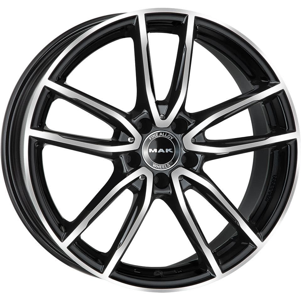MAK Evo-D 11x21 5x112 ET55 CB66.6 Black Mirror