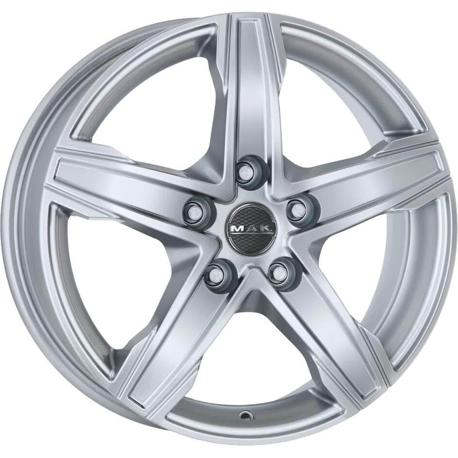 MAK King 5 7.5x17 5x130 ET55 CB78.1 Silver