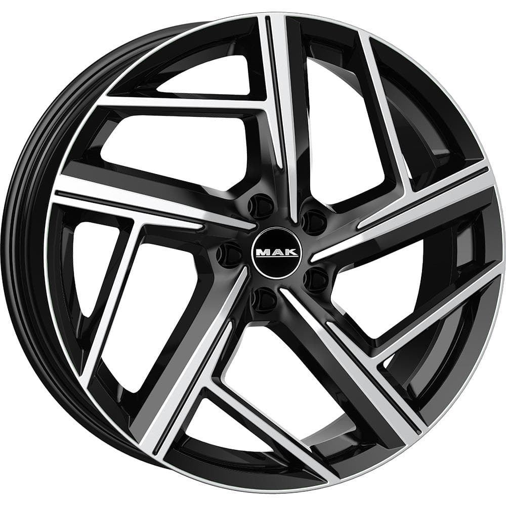 MAK Qvattro 8.5x20 5x112 ET38 CB66.6 Black Mirror