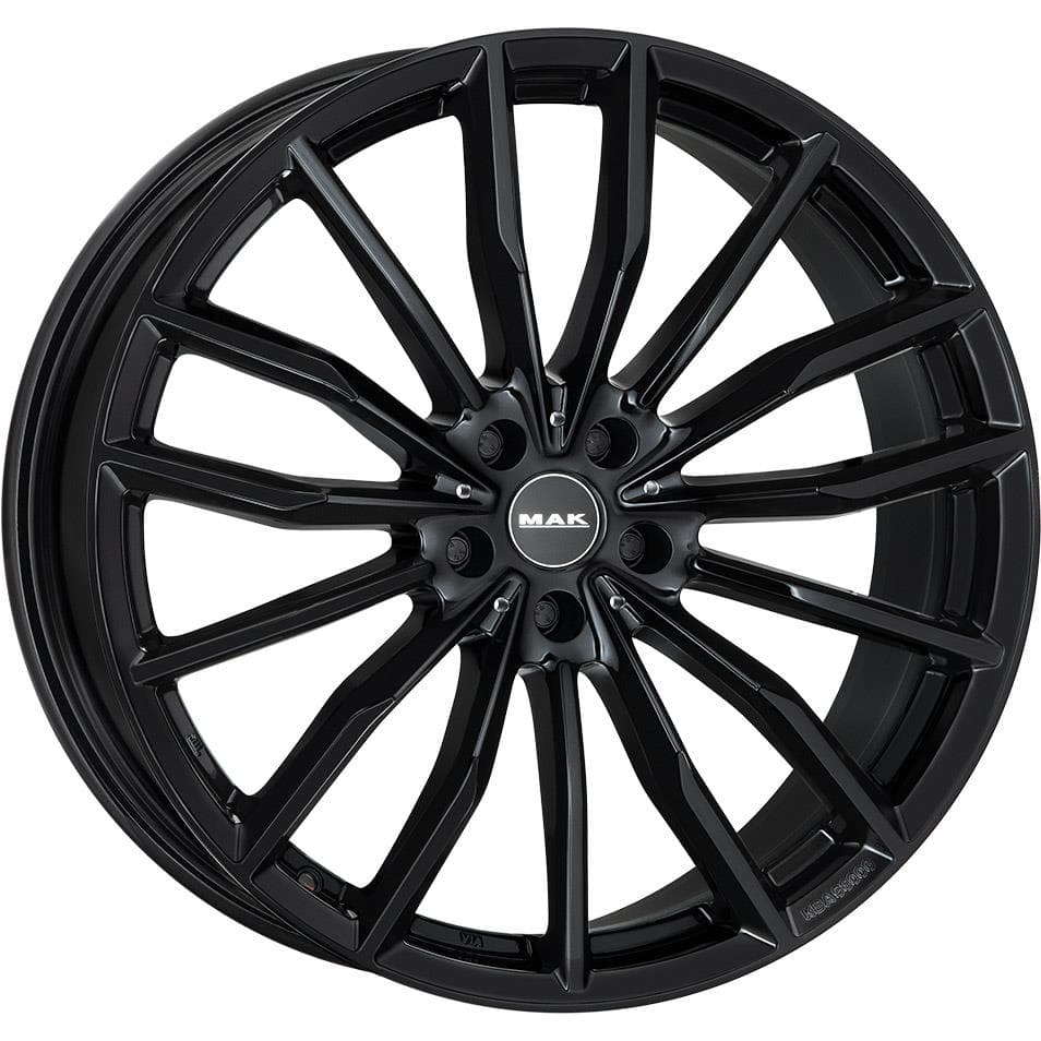 MAK Rapp-D 10.5x21 5x112 ET43 CB66.6 Gloss Black
