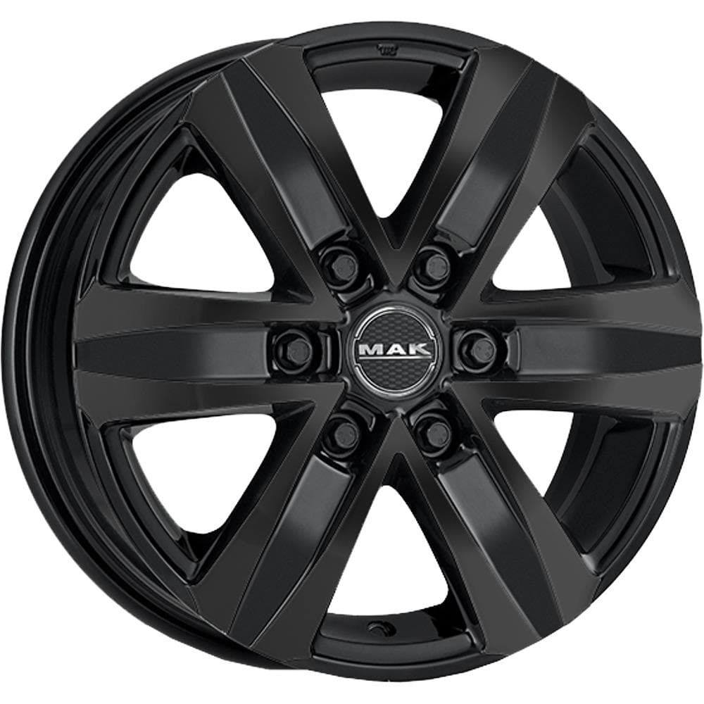 MAK Stone 6 8x18 6x139.7 ET15 CB106.1 Gloss Black