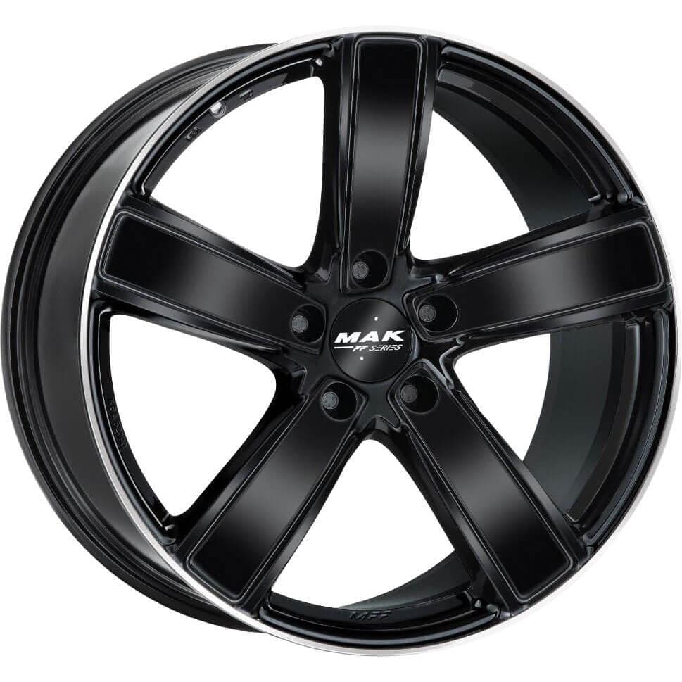 MAK Turismo-D-FF 10.5x20 5x130 ET64 CB71.6 Gloss Black Mirror Ring